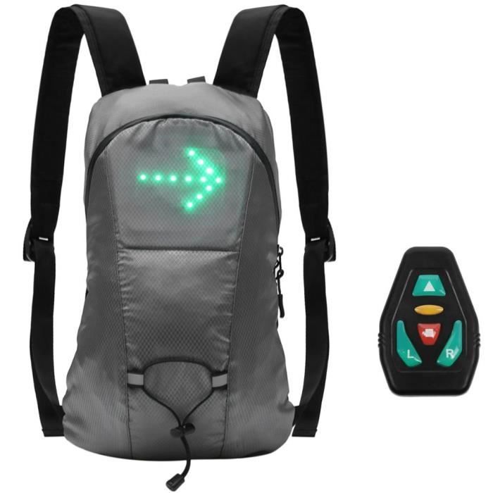 Gilet LED Clignotant [Avant/Arrière] et Télécommande Sans Fil