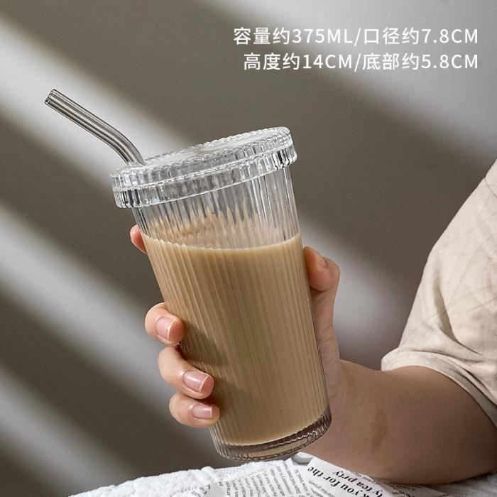 Gourde Capybara 700 Ml – Motif Adorable, Paille, Étanche, Transparente – Idéale Été, Voyage, École