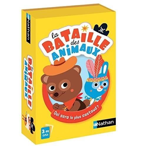 Jeu De Cartes Nathan 31139 – La Bataille Des Animaux Rigolos - vue 8