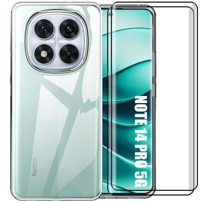 Oududianzi - Coque Pour Xiaomi Redmi Note 14 Pro 5G, Avec Couvercle