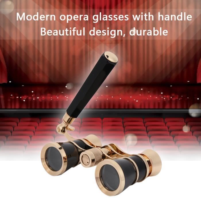Jumelles Compactes 3x25 Pour Théâtre, Opéra - Portable, Léger, Idéal Femmes Et Enfants
