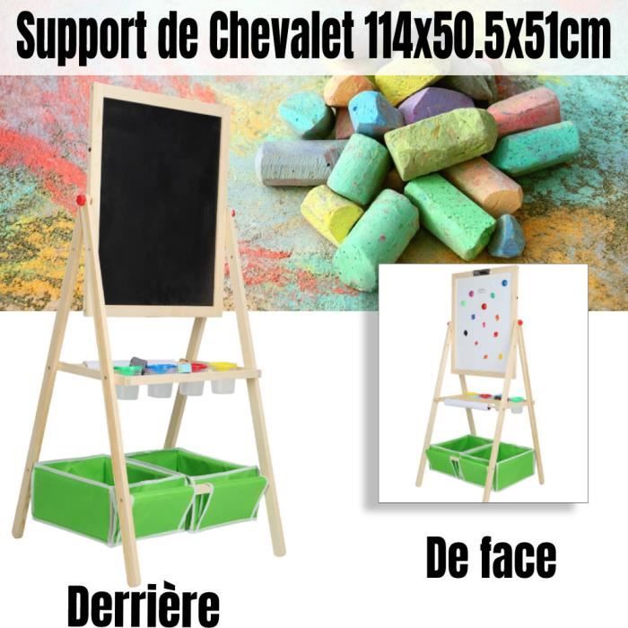 Tableau évolutif double face Smoby avec accessoires Rose - Tableau et pupitre - Achat & prix