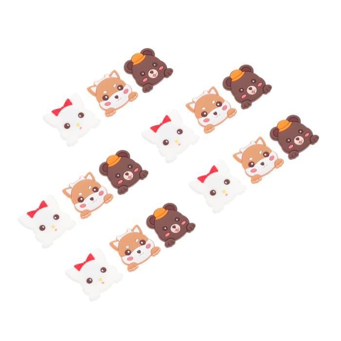 MAGNETS,Pink Car--Aimant De Réfrigérateur En Résine, Ballon à Air Chaud Stéréo, Dessin Animé