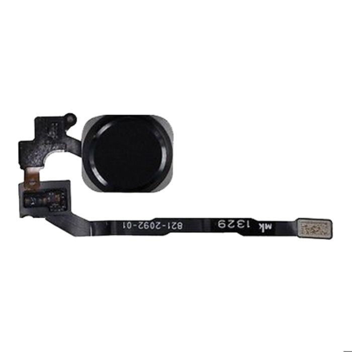 2 Pi/èces avec Connecteur Nappe Flex Cadre en m/étal Prot/ège Bouton et Joint en Caoutchouc Pr/éinstall/és Inclus Kit de Outils de R/éparation Noir Xlhama Bouton Home pour iPhone 5S