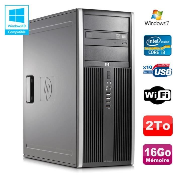 Acheter PC Tour HP Elite 8100 CMT Core I3-530 2.93Ghz 16Go Disque 2To Graveur WIFI Win 7 Reconditionné - 204,50 € PC Tour HP Elite 8100 CMT Core I3-530 2.93Ghz 16Go Disque 2To Graveur WIFI Win 7 Reconditionné - Hewlett-Packard reconditionné disponible sur Cdiscount Seconde Vie