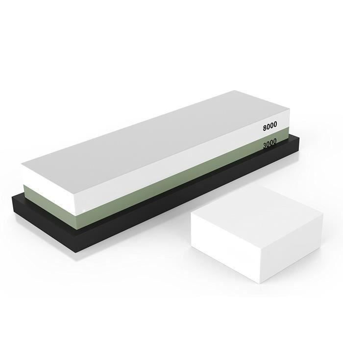 Pierre à Aiguiser Double Face 10000/20000 Grain - 100x25x12,5mm | Affûtage Fin Pour Couteaux, Outils, Précision