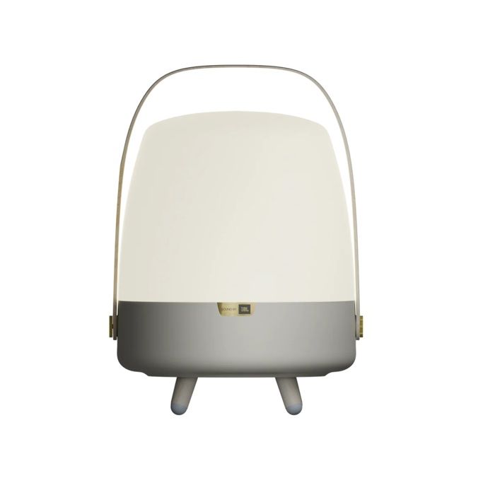 Kooduu Lampe haut-parleur - portable et sans fil - connexion bluetooth et son haute fidélité couleur beige - Lite-up Play Sand