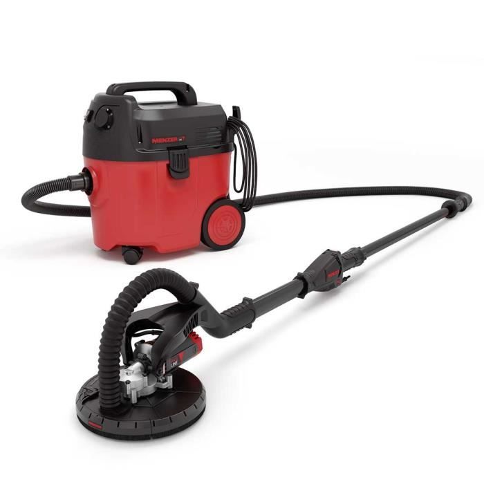 Ponceuse Girafe Lhs 225 Vario Avec Manche Telescopique Et Aspirateur Industriel Menzer Vc 760 Et Kit D Abrasifs Achat Vente Ponceuse Polisseuse Ponceuse Girafe Platre Mura Cdiscount
