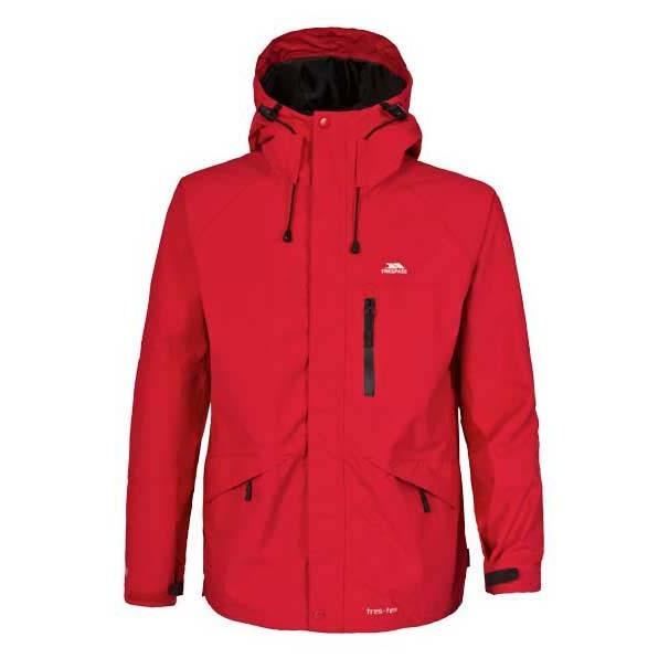 Veste imperméable homme Trespass Corvo - Rouge - Randonnée