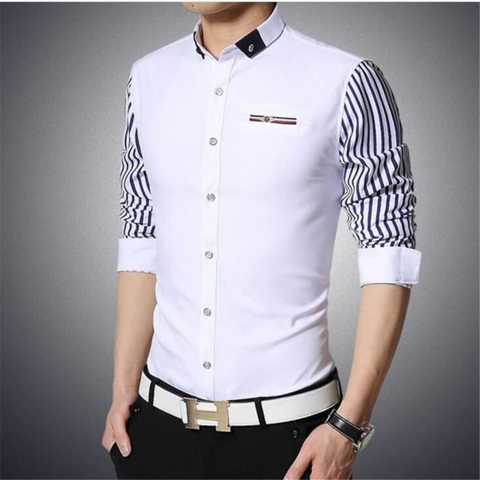 Chemise homme manche longue Nouvelle Mode 2022 ete Chemise homme manche longue Nouvelle Mode 2022 ete
