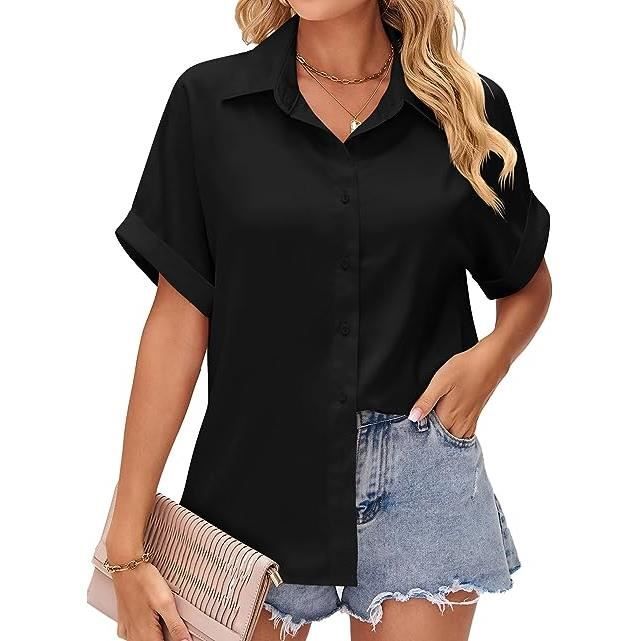 https www.cdiscount pret a porter vetements femme chemisier femme chic et elegant manches courtes ch f 1130201 mp107275394.html