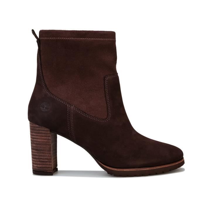 timberland femme marron foncé