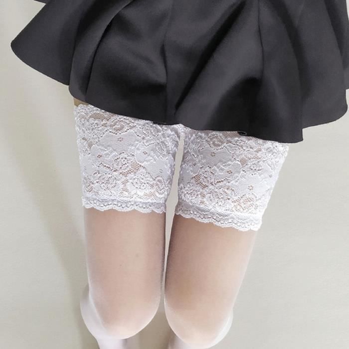 Bas Autofixants Femme Fohevers Bas Hauts De Cuisse En Ru00e9sille