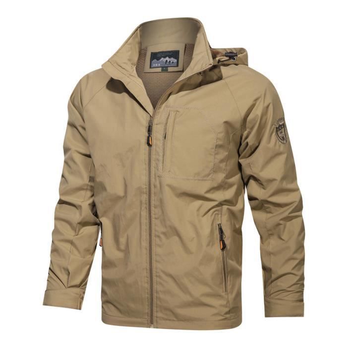 Veste Homme Coupe-vent Ping, Manches Amovibles Et 1/4 Zip, Marron Taille M, Parfaite Pour Le Golf Et Le Quotidien