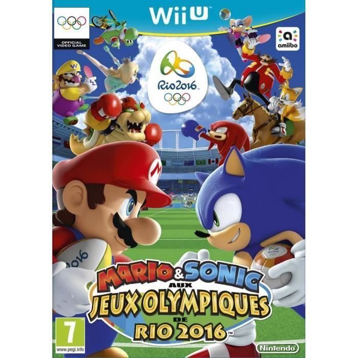 Mario & Sonic Aux Jeux Olympiques De Rio 2016 Wii U - vue 3