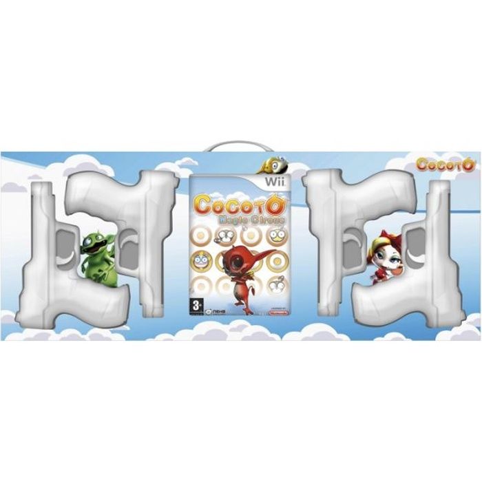 Jeu de tir Cocoto Magic Circus Wii Gun inclus Mode deux joueurs Mini jeux variés