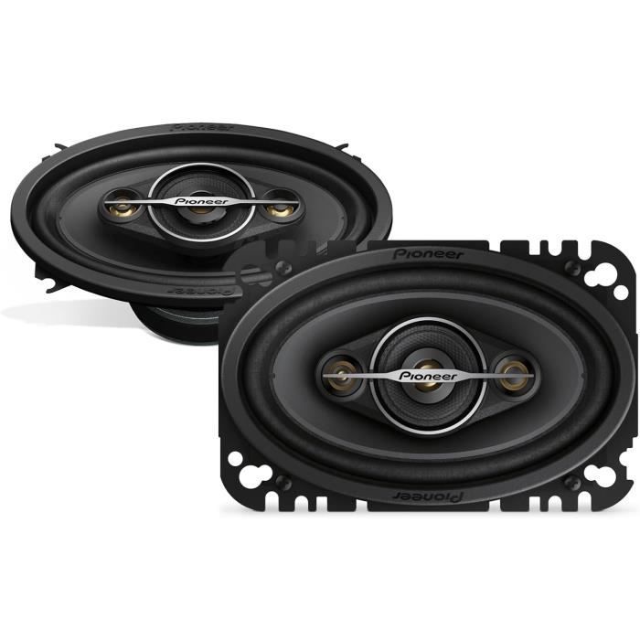 Haut-parleurs voiture - Pioneer - TS-A4671F - 4 voies - 210 Watts - Sensibilité 88 dB