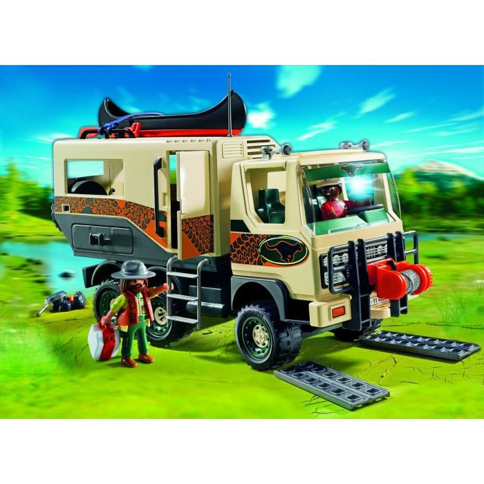 Playmobil - Camion des aventuriers - La vie dans la savane