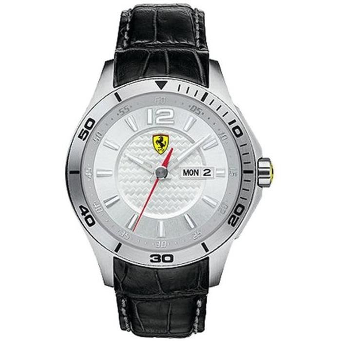 Montre Scuderia Ferrari FER0830453 – Acier Inoxydable, Quartz, étanche 50m, Neuf Avec étiquettes