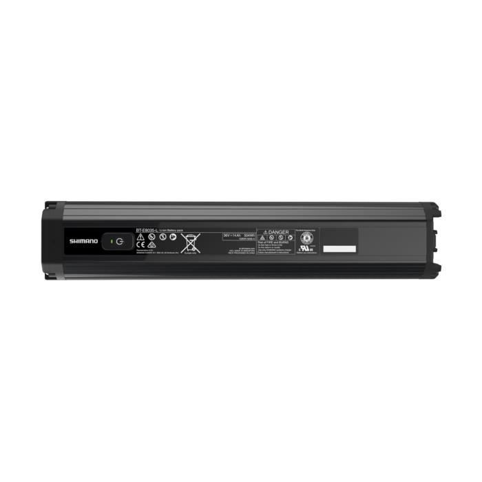 Batterie vélo électrique intégré Shimano Steps BT-E8035-L - noir - 504 Wh/36 V/17,5 Ah