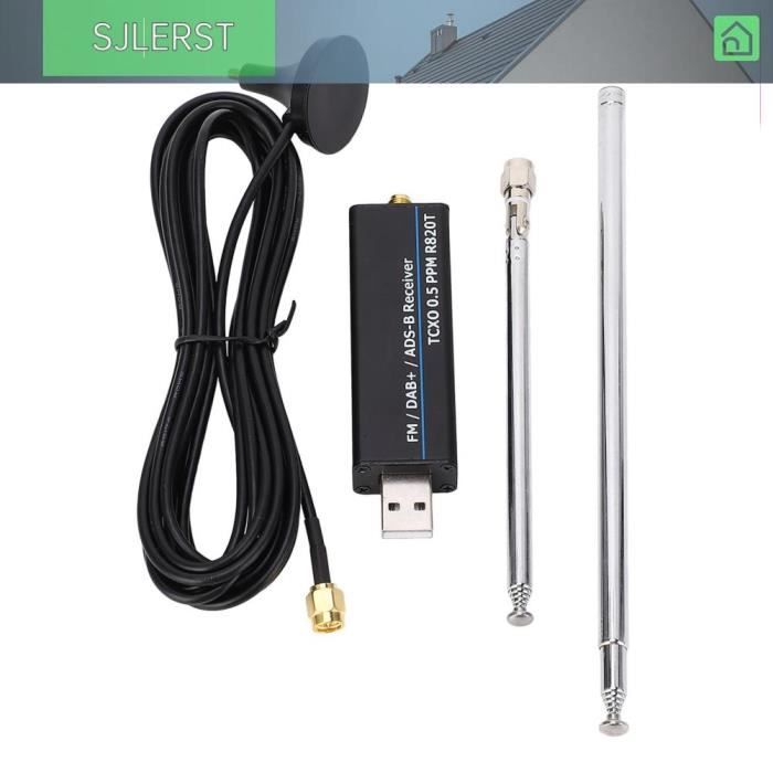 RTL SDR Receiver 100KHz à 1766MHz Band complet RTL2832U R820T2 pour AM ...