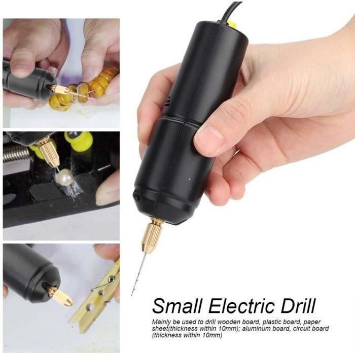 3 Pièces Mini Perceuse Électrique Usb Outil Électrique Polyvalent