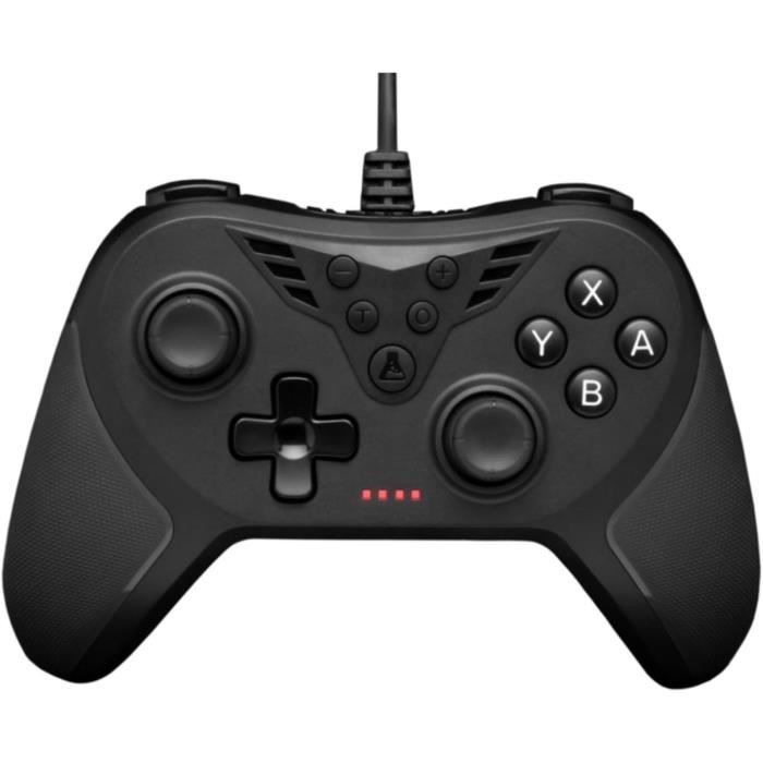 La K-Pad Helium est la nouvelle manette filaire de la marque The G-LAB. Jouez à tous vos jeux préférés en immersion totale avec cette manette confortable et ergonomique. Branchez le câble USB sur votre PC et le tour est joué ! Choisissez le mode dont vous avez besoin pour votre jeu et commencez à jouer !