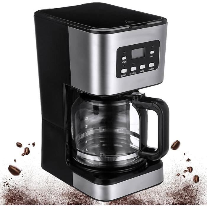 Sanfor - Carafe universelle pour cafetière électrique | Couvercle anti-goutte | Verre