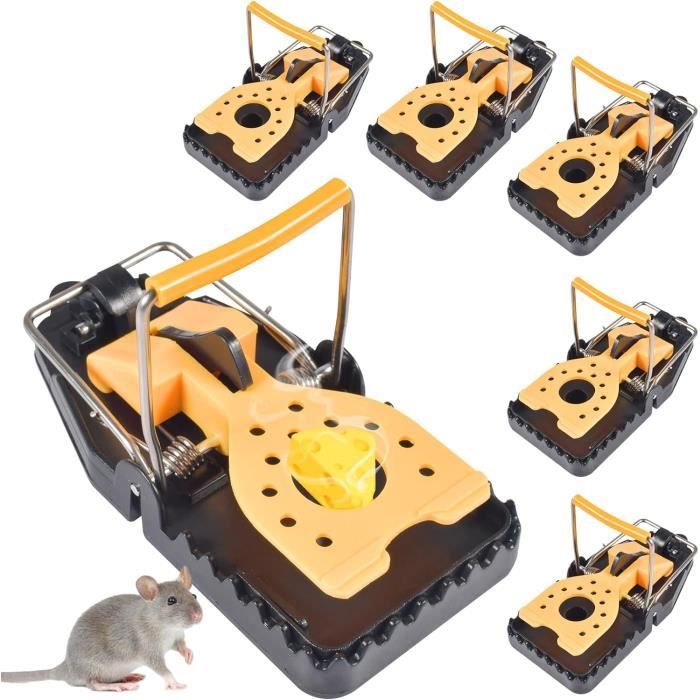 Lot De 5 Pièges à Souris Métalliques Puissants, Efficaces Pour Maison, Bureau, Jardin - 13