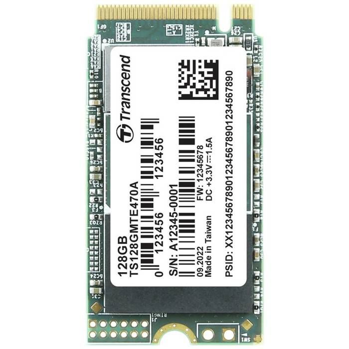 Disque Dur Transcend MTE470A SSD .2 PCIe 2000MB/ Chiffrement - vue 2