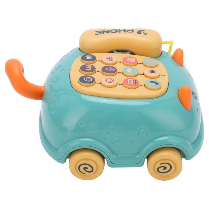 DUO Voiture téléphonique pour l'éducation préscolaire Jouet mignon de  téléphone portable d'enfants Excellent