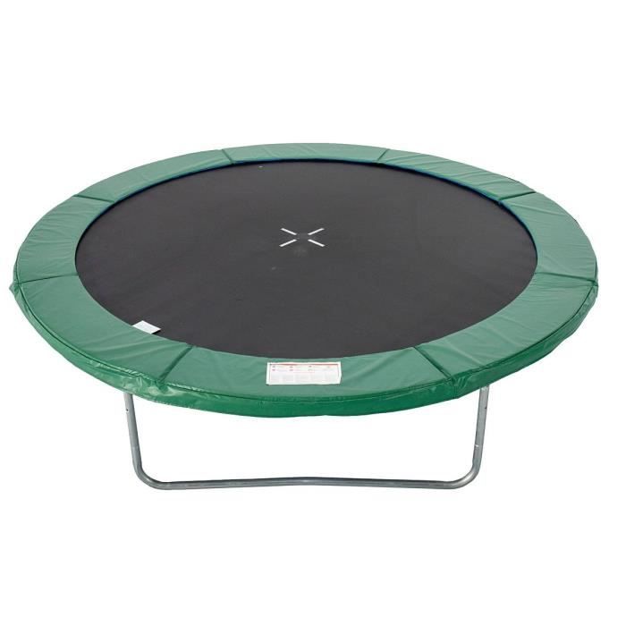 Bâche De Protection Solaire Pour Trampoline 244 Cm - Pour Trampoline 8 Barres, Résistante Aux UV, Pliable