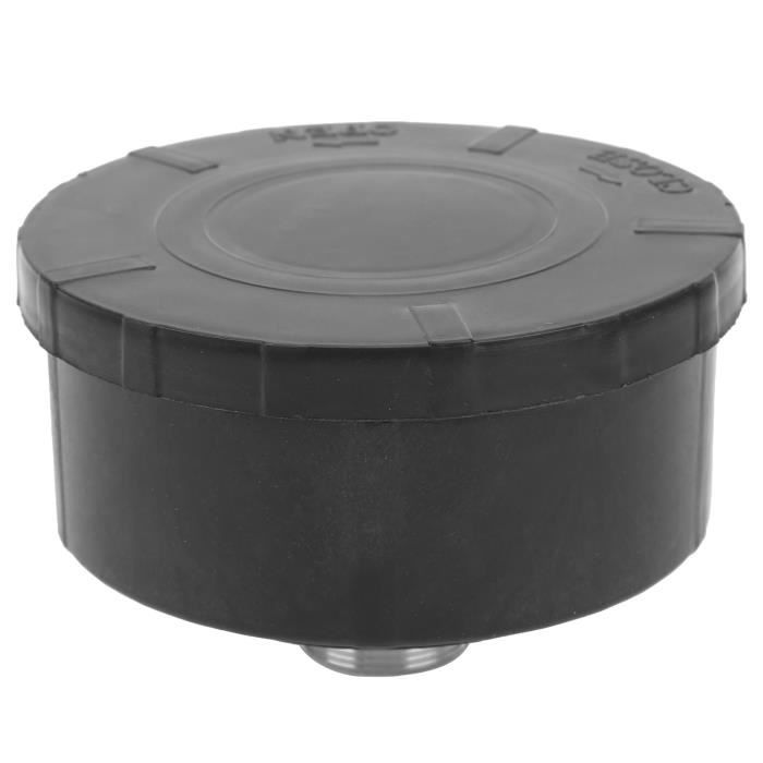Filtre à Air Compresseur 16mm 3/8PT - Plastique Noir Pour Réduction Bruit - Compatible Scheppach
