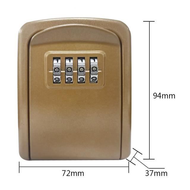 Elprico Boîte De Rangement Médicaments 9L Avec Mot De Passe - Coffre Fort Double Couche
