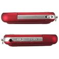 8G Cle USB Lecteur Baladeur MP3 Player FM rouge-1
