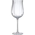 Verre à eau,Tasse en cristal créative à rayures verticales,verres à vin colorés,gobelet en fil de - Type M12 Colorful-1