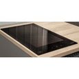 Table de cuisson induction 1 zone flexible encastrable - BRANDY BEST - DOMINO-BG - Vitrocéramique - Noir-1