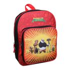 BAGTROTTER Zaino Asilo Kung Fu Panda Rosso - 31 Cm, Leggero Con Spallacci Imbottiti
