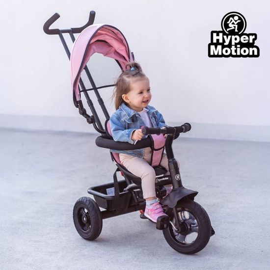 Tricycle Bébé Évolutif, Draisienne Évolutif pour Enfants avec Barre à Pousser, Velo Poussette Bebe, Velo Enfant avec Pare-Soleil (Blanc-6 in 1 Tricycle Bébé Évolutif, Draisienne Évolutif pour Enfants avec Barre à Pousser, Velo Poussette Bebe, Velo Enfant avec Pare-Soleil (Blanc-6 in 1