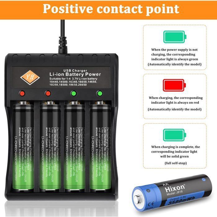 Caricatore Lipo Chargeur De Batterie RC DollaTek 3.7V - Port SM-2P Pour Voitures RC, Drones Et