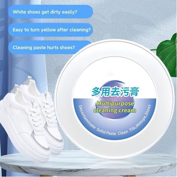 Multi-Functional Shoe Cleaning Cream Stain Remover,Shoes Whitening Cleaning,Snea