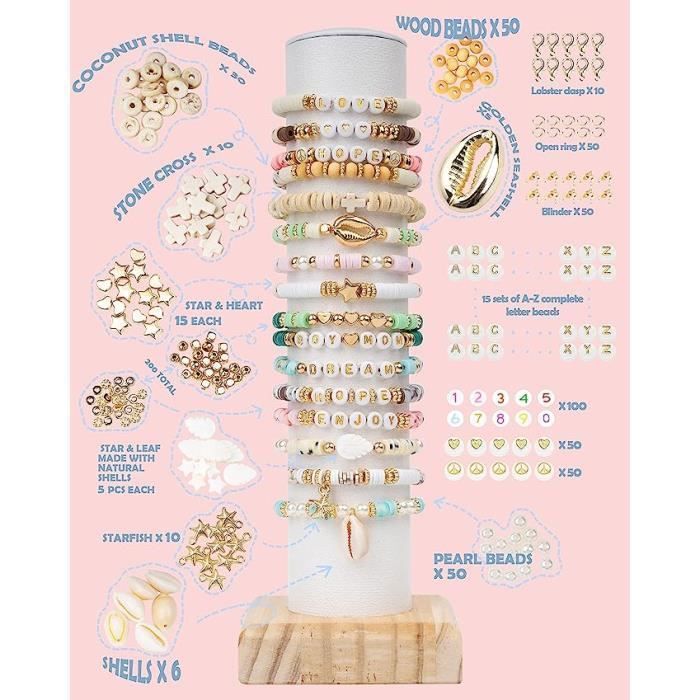 HEALSOPTHY Lot De 50 Perles En Forme De Chiffres Pour Fabrication De Bijoux - Perles D'espacement Pour Bracelets, Colliers, Chaînes En Métal