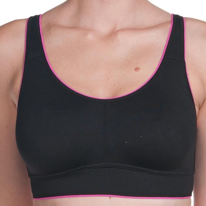 Soutien-gorge De Sport En Microfibre Sans Armatures Avec Rembourrage Amovible
