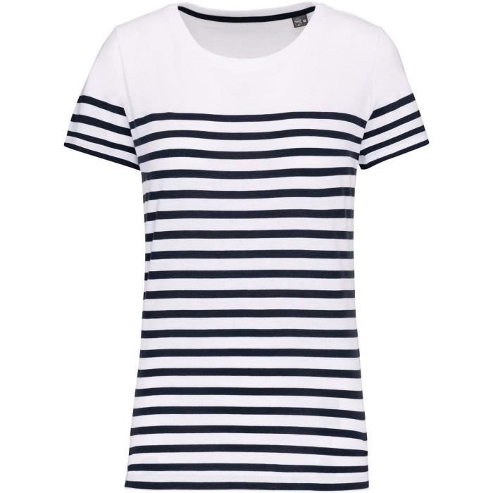 Tee shirt marinière femme pas cher hotsell