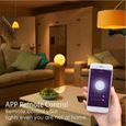 3pcs Ampoule LED intelligente E27 7W Changement de couleur Télécommande WiFi Compatible avec Alexa Google Home Siri IFTTT-2
