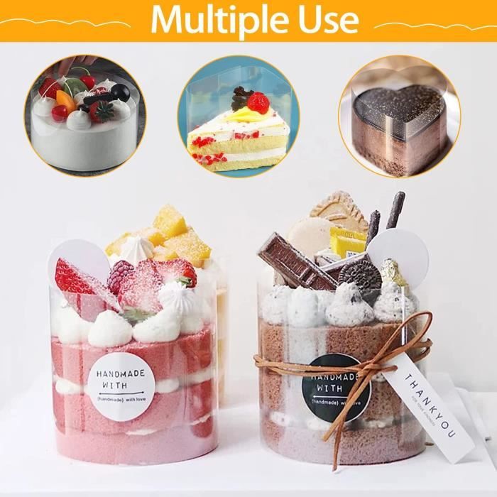 Kievano Rhodoid Transparent Pâtisserie 30cm X 10m - Film PET Alimentaire Pour Gâteaux Mousse Cheesecake