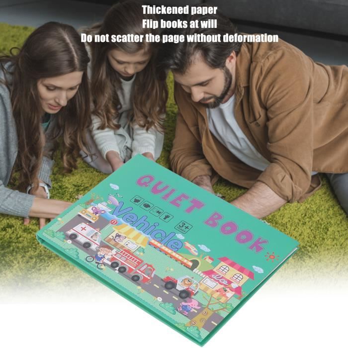 Montessori Busy Book enfant Activité d'apprentissage préscolaire Cahier  d'exercice Classeur d'activité pour enfant plus de 3 ans - Cdiscount Jeux -  Jouets