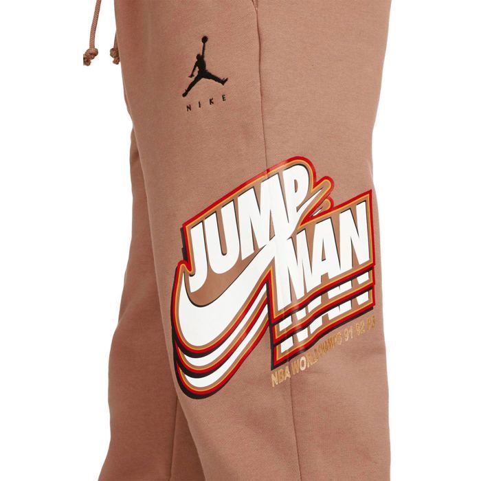 Pantalon de survêtement homme Nike JORDAN JUMPMAN FLEECE Marron