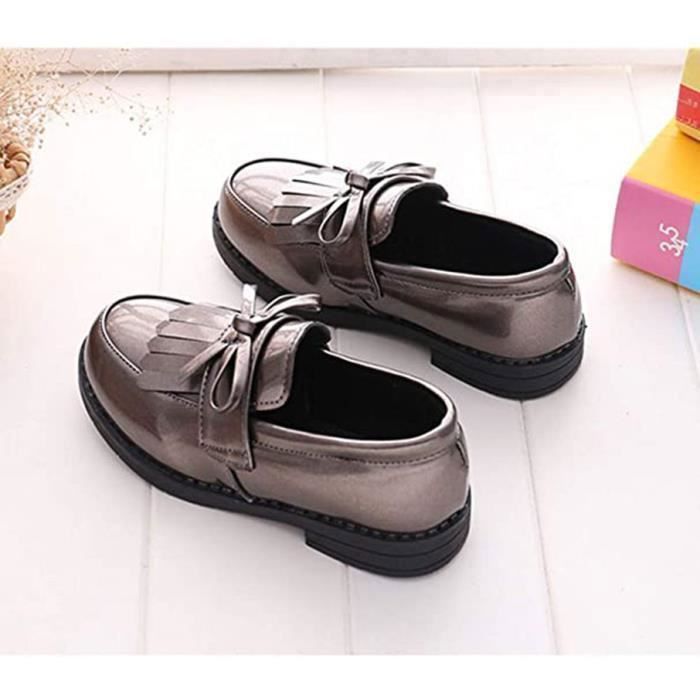 Mocassin frange top femme