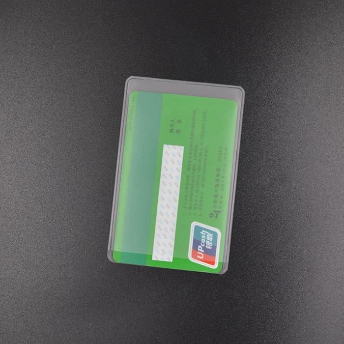 Vesaneae 12pcs Étuis de Protection de Carte de Crédit, Porte Carte Antivol  Anti RFID, Housse de Protection RFID, Protection Carte Bleue Anti Piratage  sans Contact pour Cartes d'Identité : : Mode